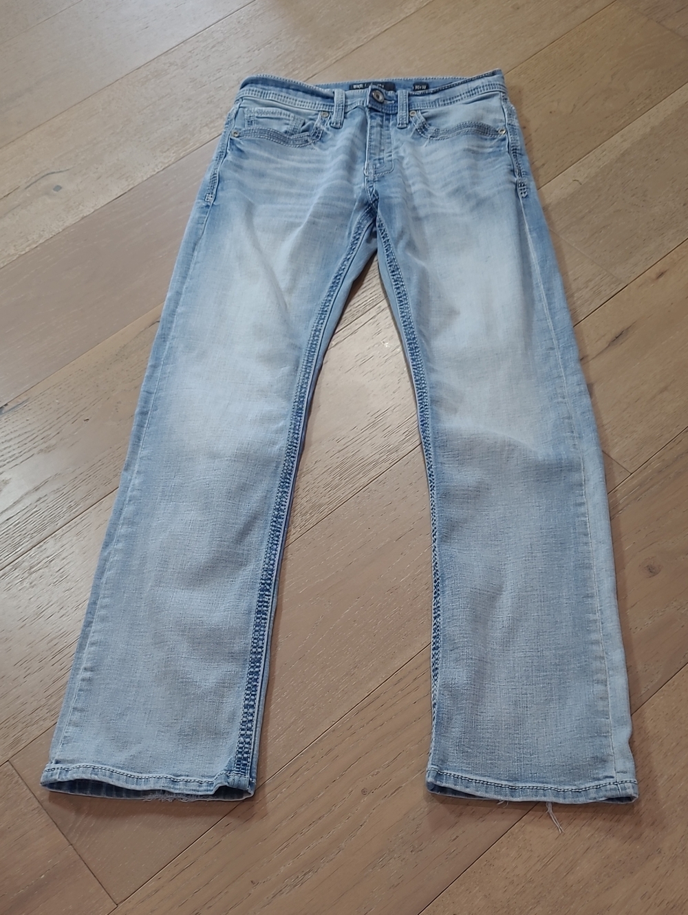 BKE Jeans Men's sz 30*/32* Jake Boot Stretch Light Wash Denim Jeans